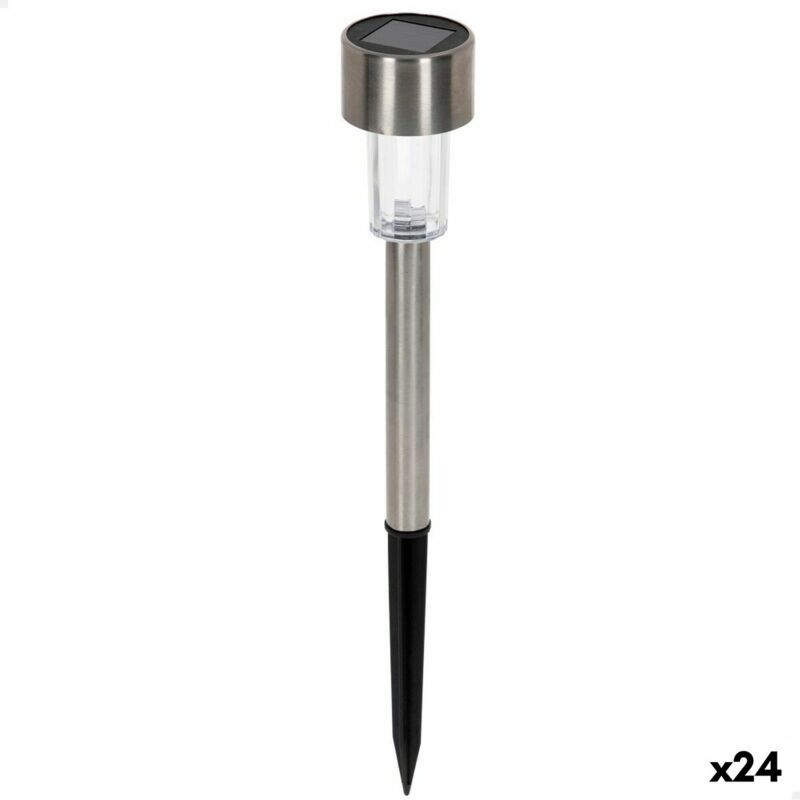 Piquet de jardin solar Aktive plastique 5,5 x 36 x 5,5 cm (24 pièces)