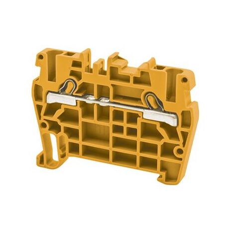 Borne de jonction à ressort 2,5mm² - pas 5mm - orange - type PushFit - IMO