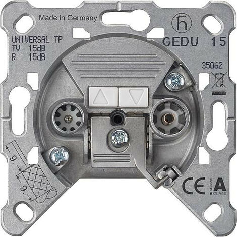 Borne de passage antenne boite de fin 4 a 2400 MHz 1 pc