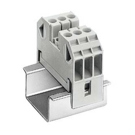 BORNE DE PASSAGE SIEMENS 8WA1011-3DG21 8WA10113DG21 19.5 MM RACCORD À VIS BEIGE 1 PC(S)