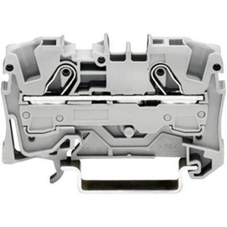 Borne de passage WAGO 2006-1201 7.50 mm ressort de traction Affectation: L gris 1 pc(s) D23290