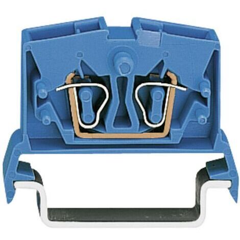 Borne de passage WAGO 264-714 6 mm ressort de traction Affectation: N bleu 1 pc(s) D13526