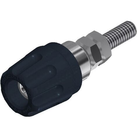 Borne de polarité Ø stylo (détails): 4 mm SKS Hirschmann PK 10 A 930099100 noir 16 A 1 pc(s) D22008