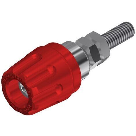 Borne de polarité Ø stylo (détails): 4 mm SKS Hirschmann PK 10 A 930099101 rouge 16 A 1 pc(s) D21758