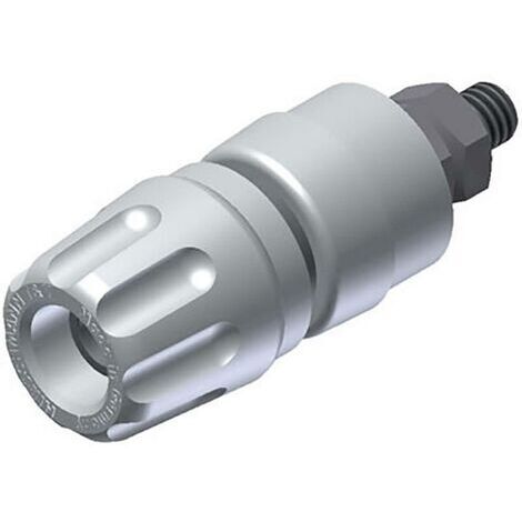 Borne de polarité Ø stylo (détails): 4 mm SKS Hirschmann PKI 10 A 930103107 blanc 35 A 1 pc(s) W27222