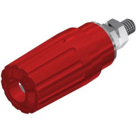 Borne de polarité Ø stylo (détails): 4 mm SKS Hirschmann PKI 100 930757101 rouge 35 A 1 pc(s) D24667