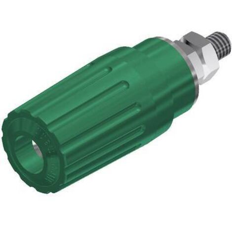 Borne de polarité Ø stylo (détails): 4 mm SKS Hirschmann PKI 100 930757104 vert 35 A 1 pc(s) D24057