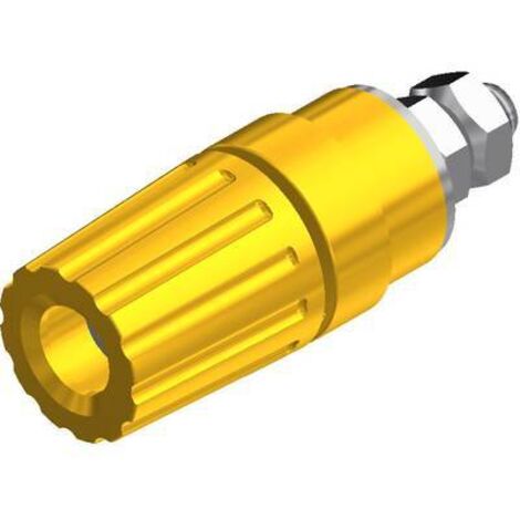 Borne de polarité Ø stylo (détails): 4 mm SKS Hirschmann PKI 110 931714103 jaune 35 A 1 pc(s) D24615