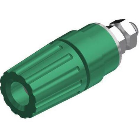 Borne de polarité Ø stylo (détails): 4 mm SKS Hirschmann PKI 110 931714104 vert 35 A 1 pc(s) D24631