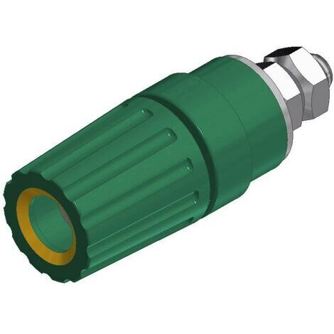 Borne de polarité Ø stylo (détails): 4 mm SKS Hirschmann PKI 110 931714188 jaune, vert 35 A 1 pc(s) D21941