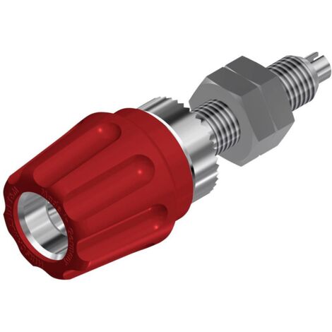 Borne de polarité Ø stylo (détails): 4 mm SKS Hirschmann PKN 10 B 930117101 rouge 63 A 1 pc(s)