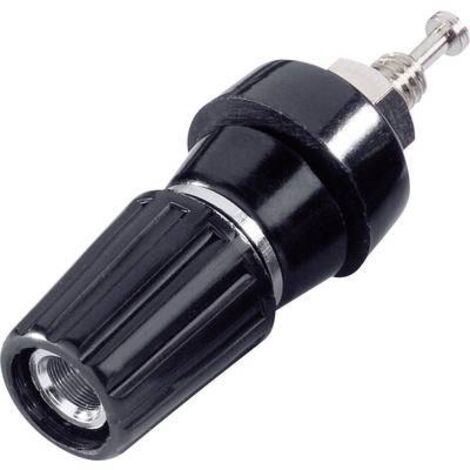 Borne de polarité Ø stylo (détails): 4 mm TRU COMPONENTS TC-R1-14M B 1587894 noir 10 A 1 pc(s) S646011