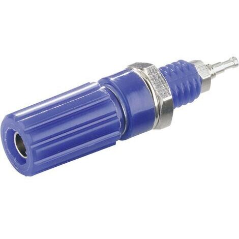 Borne de polarité Ø stylo (détails): 4 mm TRU COMPONENTS TC-R1-9 1587898 bleu 10 A 1 pc(s) S646061