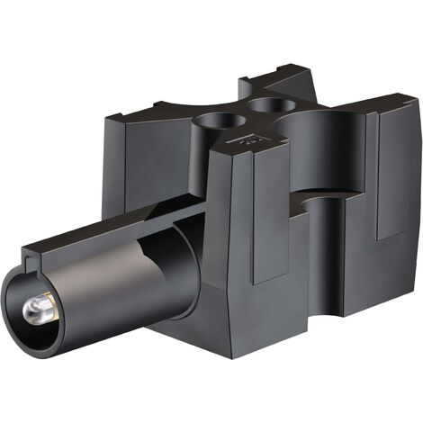 Borne de raccordement Stäubli P1/30-SSK 15.0186 flexible: -2.5 mm² rigide: -2.5 mm² Nombre de pôles: 1 noir 1 pc(s)
