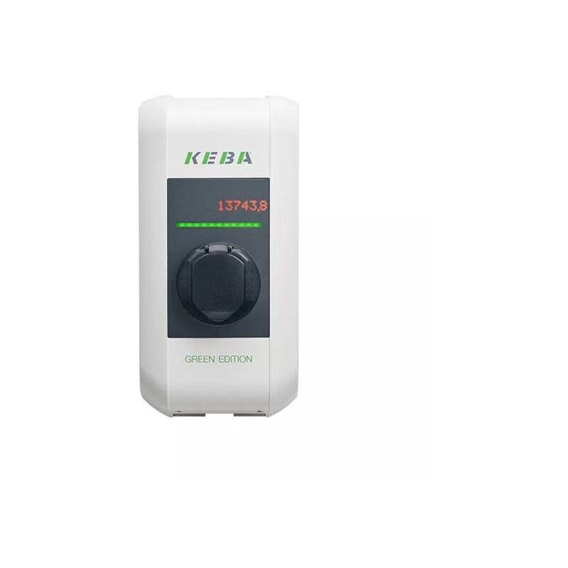 Borne de recharge Keba Série a - 7,4kW avec prise T2S