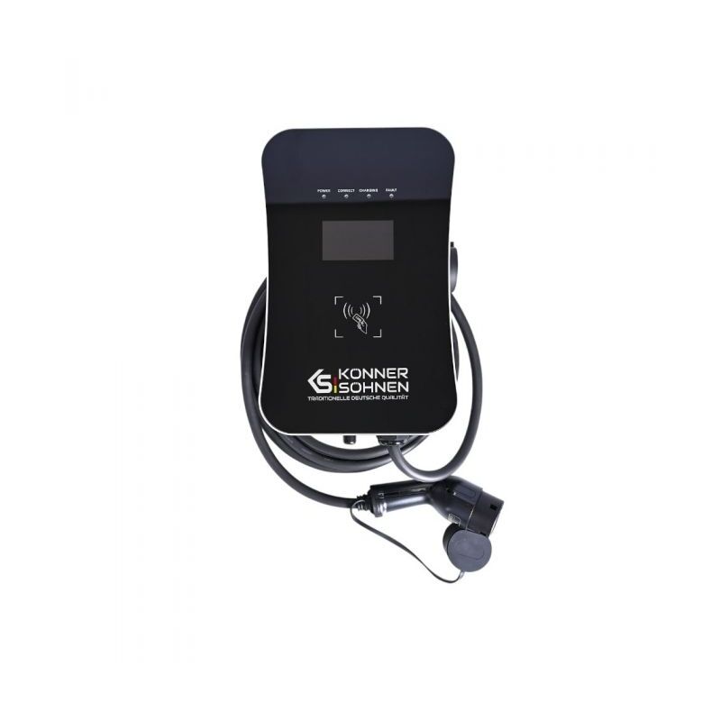 Könner&söhnen - Borne de recharge triphasée 22kW Type 2 - 32A - Installation facile - Könner Söhnen ks X32/3
