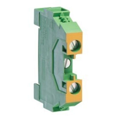 Borne de terre. 10mm². connection à vis HAGER KXA10E