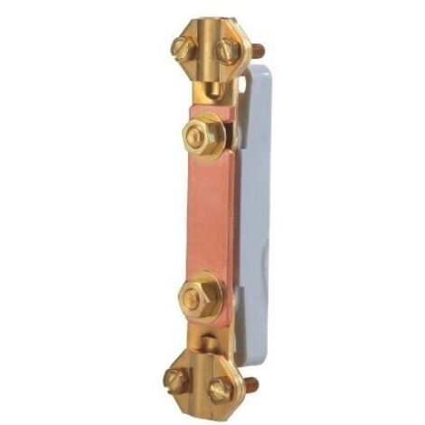 Borne de terre  platine plastique 95 x 20