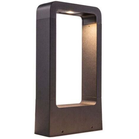 Borne d'extérieur Lampe de pelouse extérieur moderne et simple 7W LED IP65 étanche borne et potelet dexterieur pour les jardins, les portes d'entrée, les terrasses, les allées et les balcons