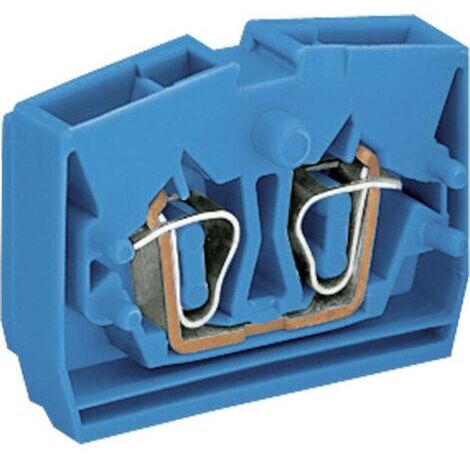 Borne d'extrémité WAGO 264-324 6 mm ressort de traction Affectation: N bleu 1 pc(s) D11061