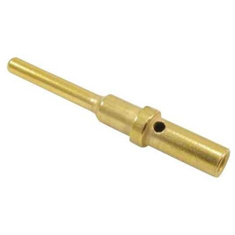 Borne DT size 16 Male pour Câble sec. 16-20 Awg ample tourné gold