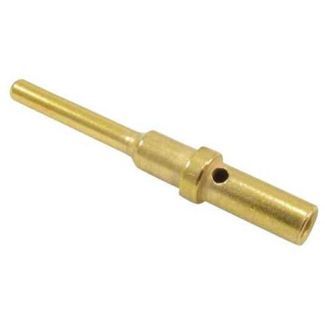 Borne DT size 20 Male pour Câble sec. 20 Awg ample tourné gold