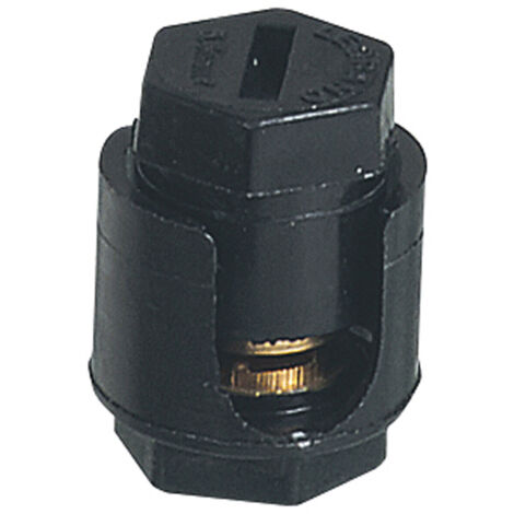 Borne écrou 6 pans sans patte avec capacité par borne 2x6mm² LEGRAND 034030