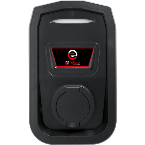 Borne efuturo KS Tools avec prise de type 2, monophase, jusqu’à 3,7 kW, 16 A, 230 V, mode 3, sans contrôle d’accès RFID, sans compteur