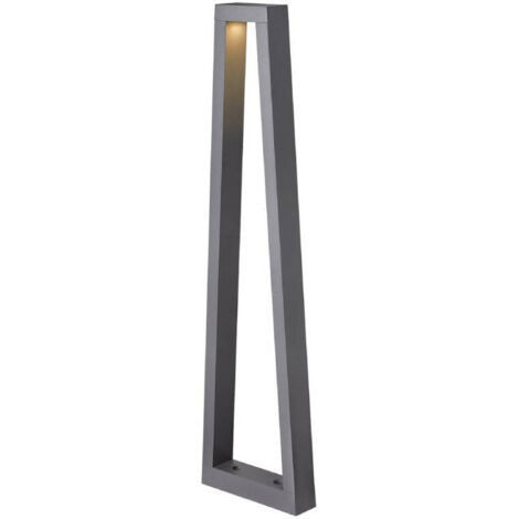 Borne ext BOOKAT gris LED 15W 3000/4000K IP65 interrupteur CCT - SLV - 1005441