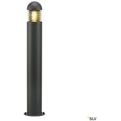 Borne extérieure C-POL gris E27 24W max IP54 - SLV - 231475