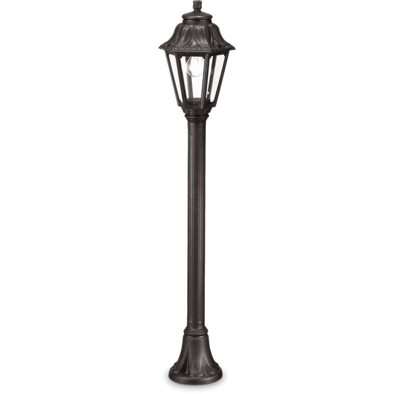 Lampadaire extérieur ANNA Noir 1x60W