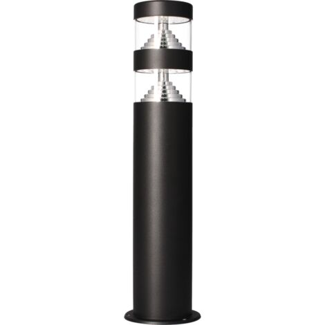 Borne extérieure LED 40cm CASTELLANE 9W - 1000lm - 3000K Noir