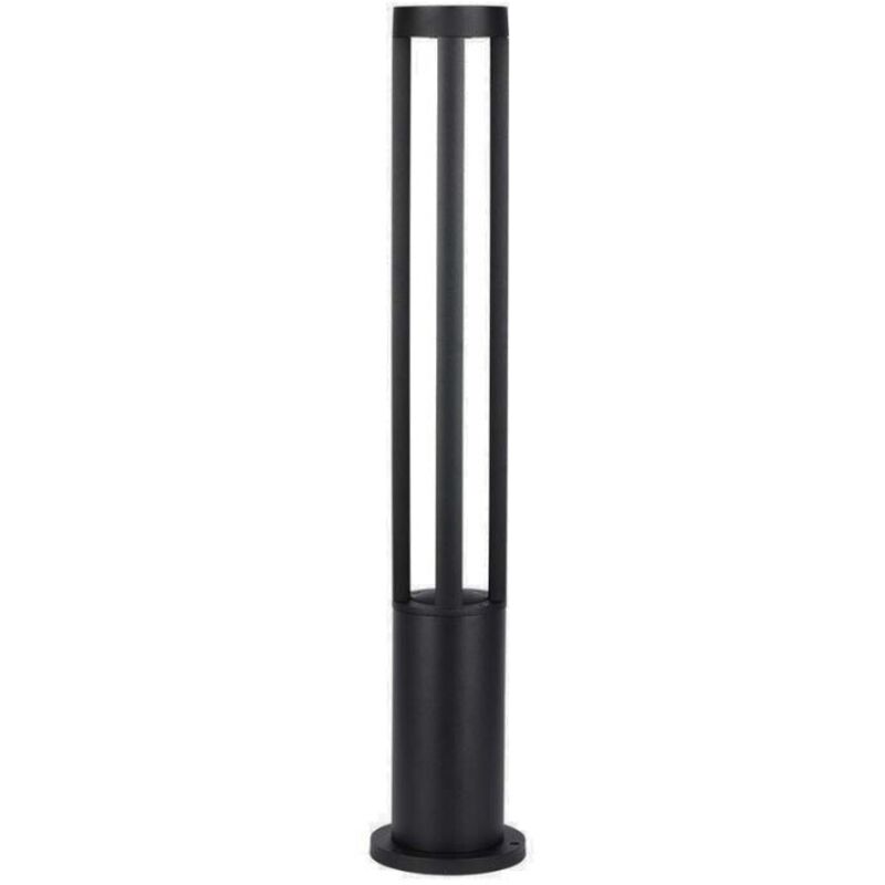Borne Extérieure LED Design 80cm 220V IP65 Noir 10W - Blanc Froid 6000K - 8000K - SILAMP
