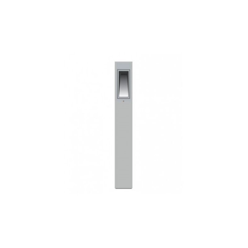 Borne Extérieure led Grise 11W 3000K 1565lm Alu pressé h: 800mm IP65 Miniblinker Simes S.6090W.14