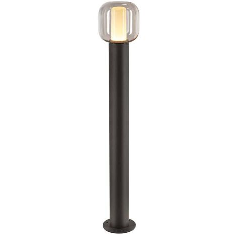 Borne extérieure OVALISK 100 gris LED 9W 3000/4000K interrupteur CCT - SLV - 1004681