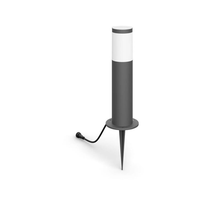 Borne extérieure PHILIPS Utrecht, basse tension 6W, 2700K - Anthracite