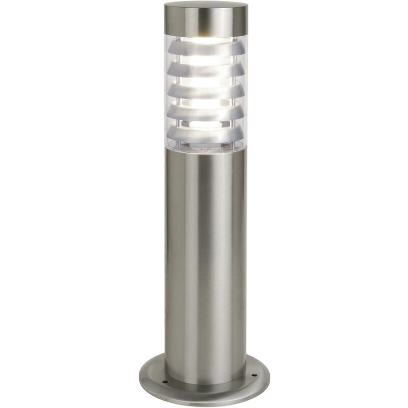 Borne GALERNA IP44 E27 18W 450mm Acier inoxydable