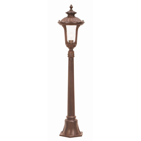 Borne jardin classique Chicago Elstead E27 IP44 115cm