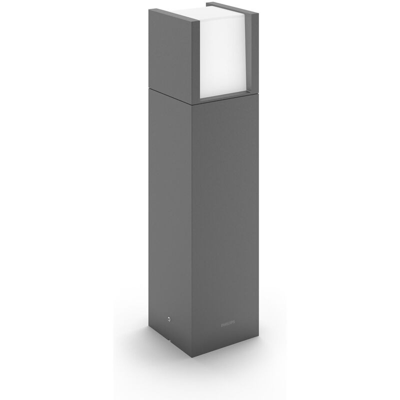 Philips ARBOUR Borne extérieure LED 1x6W, 2700K - Anthracite