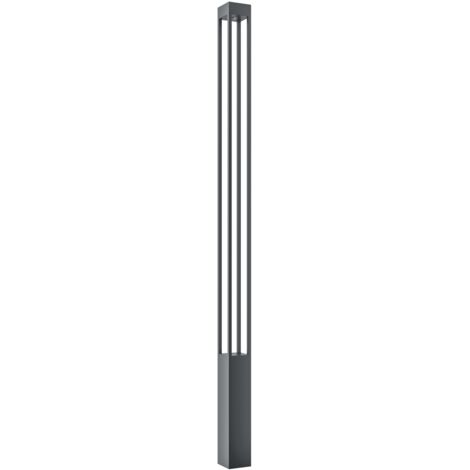 Borne LED Maytoni Elbe 25W IP65 détecteurs graphite