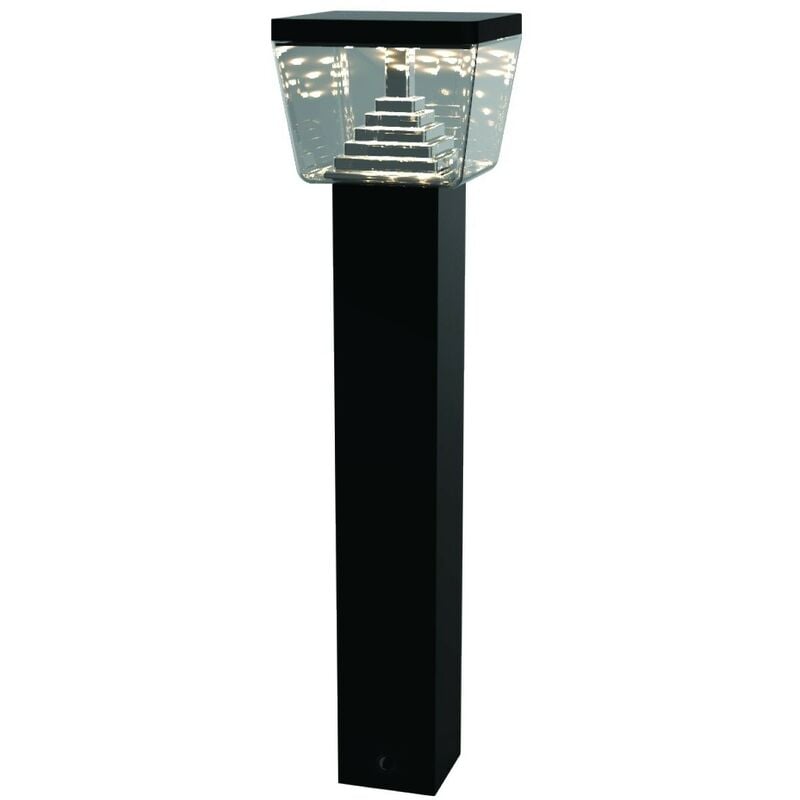 Borne Liberty 32 led smd 9W Lumihome Hauteur 59cm - noir