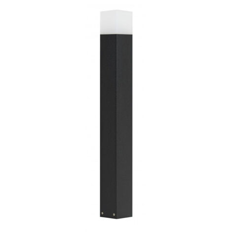Borne lumineuse 83 cm E27 noire IP44 SU-MA Cube CB-830