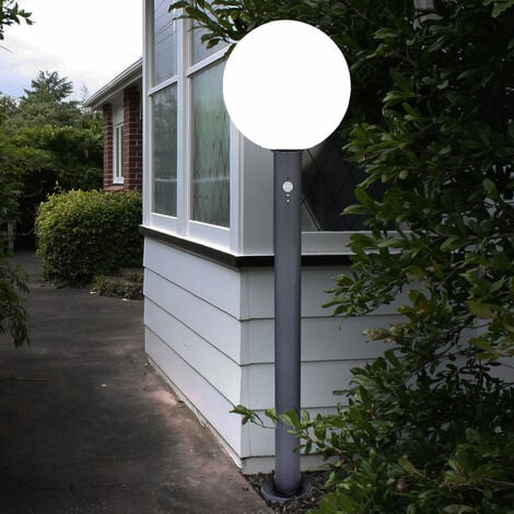 Lampe de jardin VIDAXL 105 cm en fonte, aluminium et verre