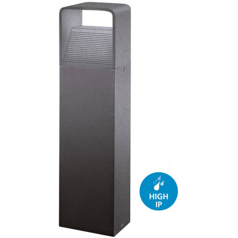Borne Lumineuse De Jardin Doninni - Gris|Blanc