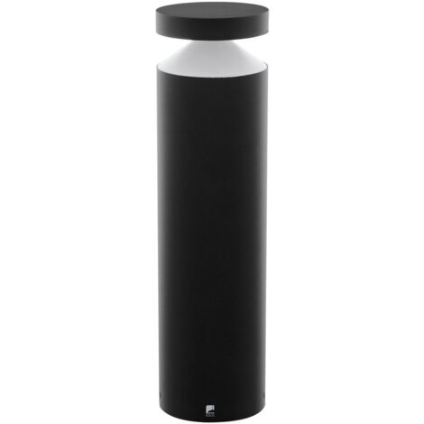 Borne Lumineuse De Jardin Melzo - Noir|Transparent