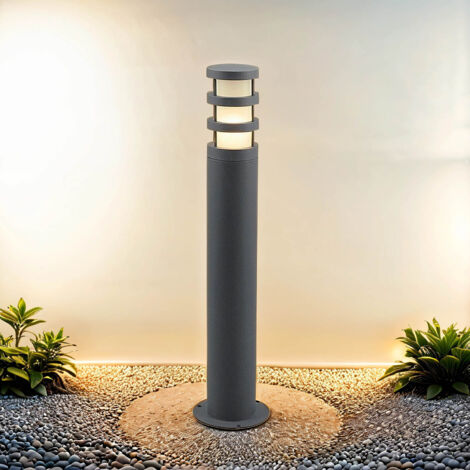 Borne lumineuse moderne en anthracite 65 cm - Anthracite