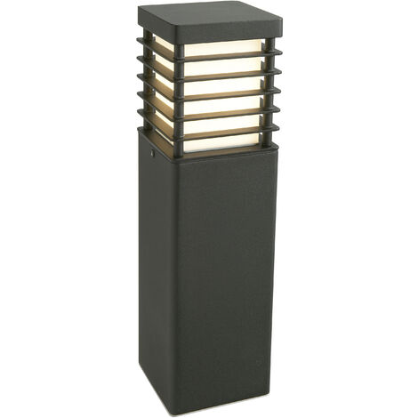 Borne MATERA IP65 E27 42W 490mm Noir
