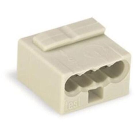 Borne MICRO pour boîte de dérivation série 243 pour 4 bornes en gris clair