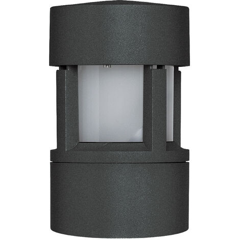 Borne MINI NICO IP65 E27 15W 208mm Anthracite