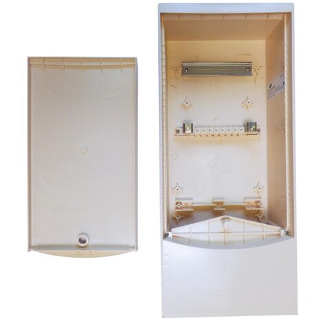 Borne pavillonnaire télécom équipée d'un rail DIN MICHAUD BR900